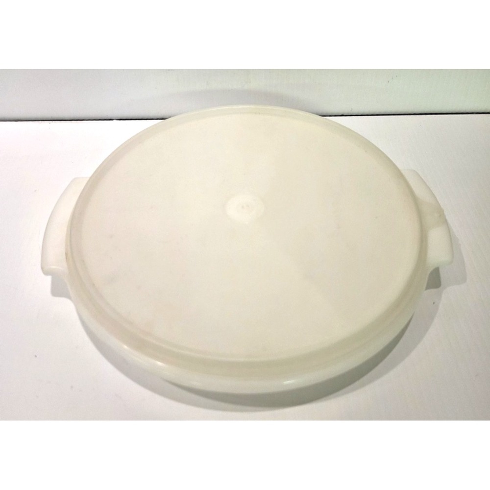 Tupperware Suzette 3 Part Divided Dish Relish Serving Platter #608-17 w/lid